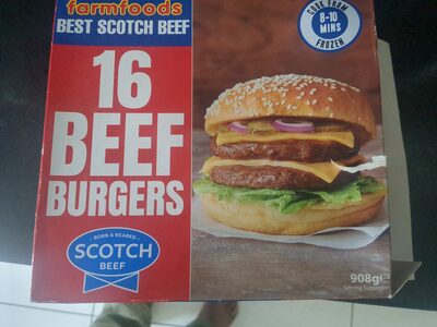 Scotch Beef burgers