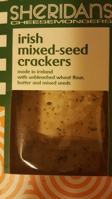 Iris mixed-speed crackers front packaging