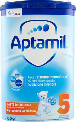 Latte di crescita al delicato gusto vaniglia