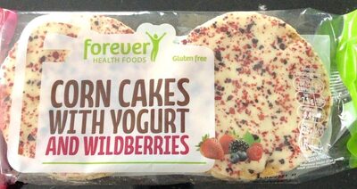 Corn Cakes with Yogurt and Wildberry