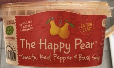 Tomato, Red Pepper & Basil Soup