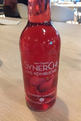 Synerchi Live Kombucha - Rasberry & Rosehip