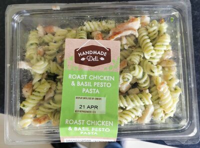 Roast Chicken and Basil Pesto Pasta