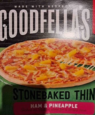 Stonebaked Thin Ham & Pineapple Pizza