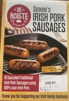 Irish Pork Sausages