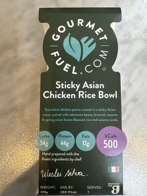 Sticky Asian Chicken Rice Bowl