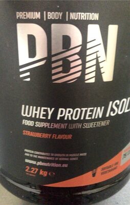 Strawberry Whey Protein Isolate