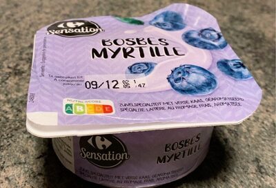 Bosbes Myrtille front packaging