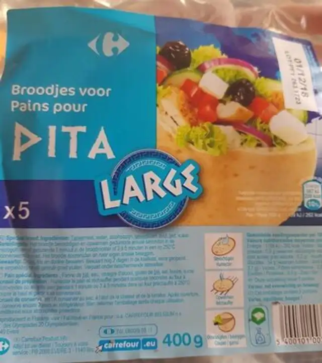 Pita Large front packaging