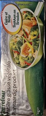 Matière grasse végétale front packaging