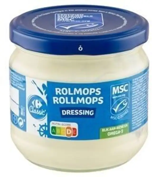 Carrefour Classic' Rollmops Dressing front packaging