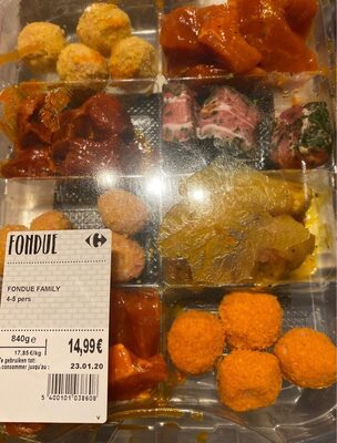 Fondue front packaging