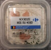 Carrefour Extra Salade Cabillaud & Crevettes Roses