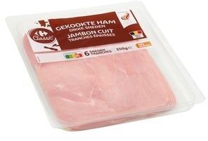 Carrefour Classic' Jambon Cuit Tranches Épaisses 6 Tranches
