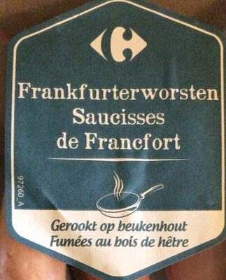 Saucisses de Francfort front packaging