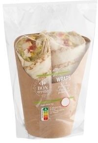 Carrefour Bon Appétit! Wraps Poulet & Guacamole front packaging