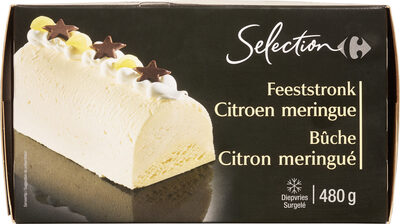 Bûche citron meringué
