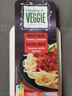 Sauce bolo tomates, petits légumes
