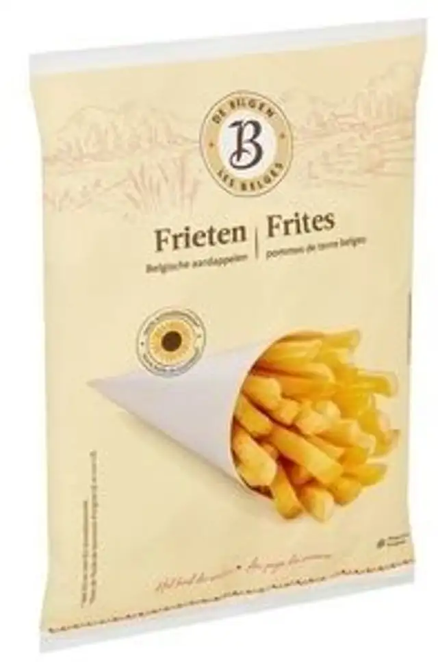 Les Belges Frites Pommes de Terre Belges front packaging