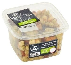 Carrefour Croûtons & Mix Croûtons - Pignons Grillés