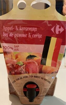 Jus de pomme et cerise