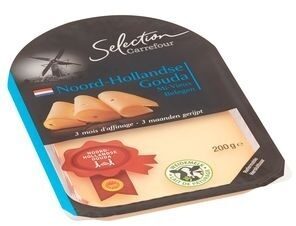 Carrefour Selection Noord-Hollandse Gouda Mi-Vieux tranches