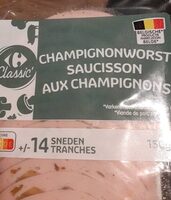 Saucisson champignons