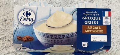 Yaourt à la grecque au café