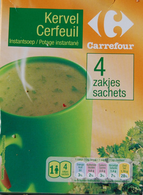 Potage instantané cerfeuil