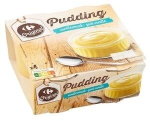 Carrefour Original Pudding Goût Vanille