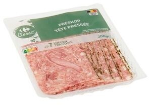 Carrefour Classic' Tête Pressée front packaging