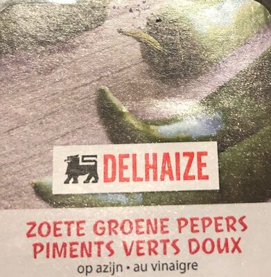 Piments Vertes Doux front packaging