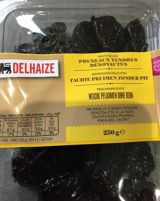 Pruneaux tendres et denoyautes