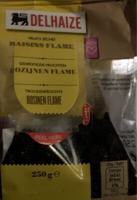 Raisins flame - fruits sechés