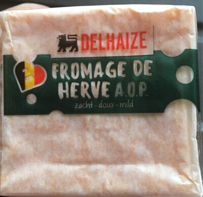 Fromage de Herve front packaging