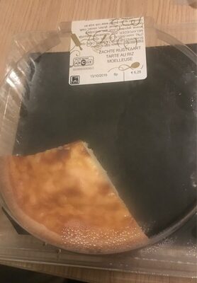 TARTE AU RIZ MOELLEUSE