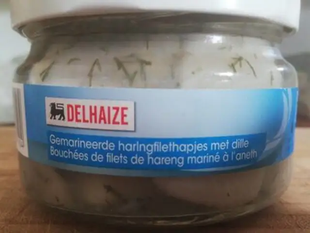 Bouchées de filets de hareng mariné à l'aneth front packaging