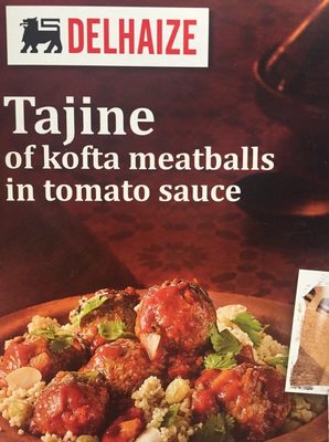 Tajine of kofta meatballs front packaging