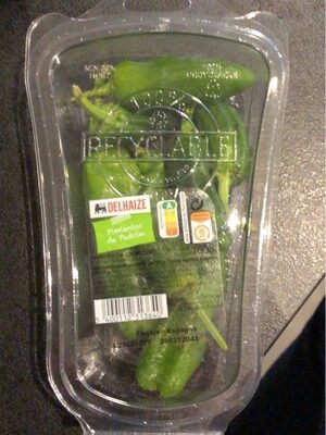 Pimientos de Padròn front packaging