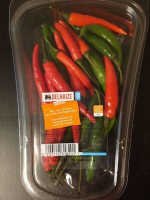 Mini piments rouges et verts