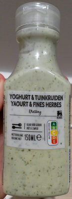 Dressing yoghurt & fines herbes front packaging
