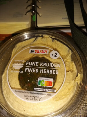 Houmous fines herbes