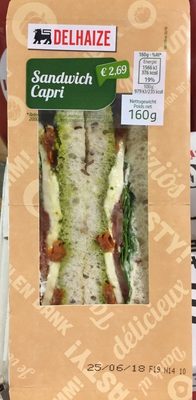 Sandwich Capri front packaging