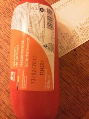 Saucisson De Jambon front packaging