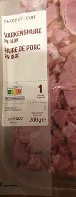 Viande de tête de porc en gélatine front packaging