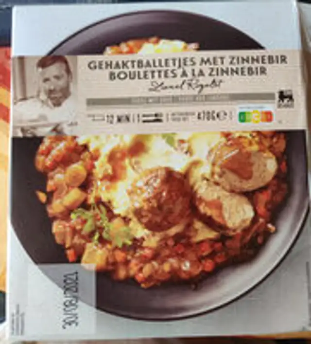 Boulettes à la Zinnebir, purée aux lardons