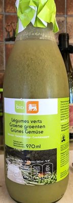 Soupe Légumes verts bio front packaging