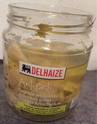 Anti pasti artichauts grillés