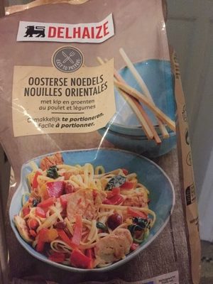 Nouilles Orientales au poulet et légumes