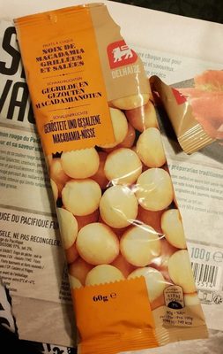 Noix de macadamia grillées et salées